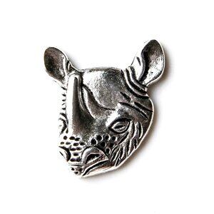 Rhino Lapel Pin